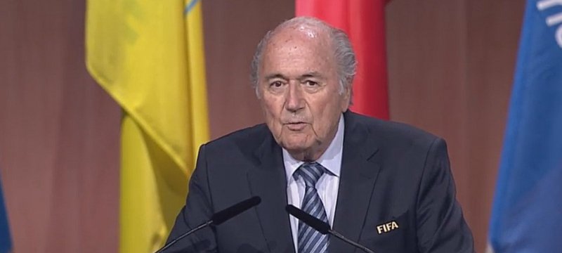 Sepp Blatter auf Fifa-Kongress 2015