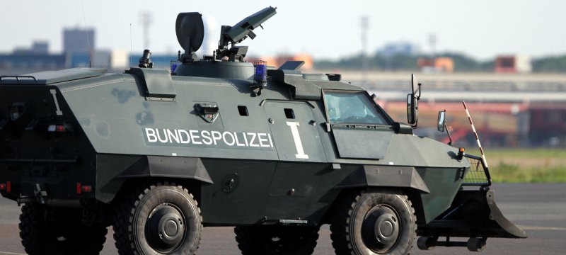 Panzer der Bundespolizei