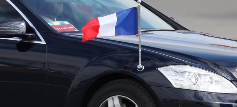Fahne von Frankreich