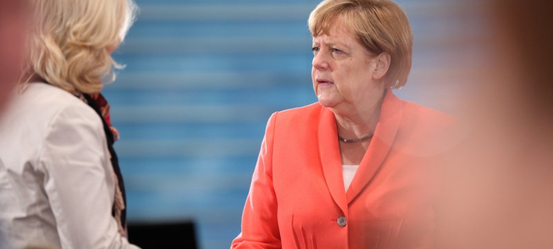 Manuela Schwesig und Angela Merkel