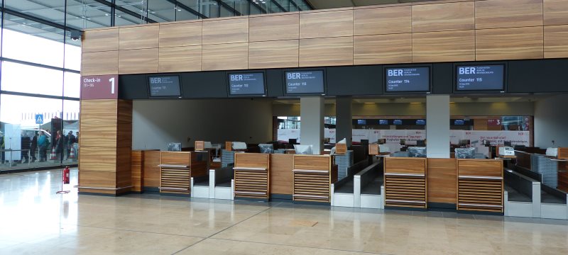 BER Flughafen Terminal