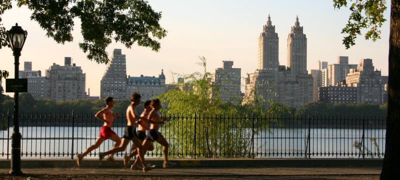 Central Park Jogging New York USA