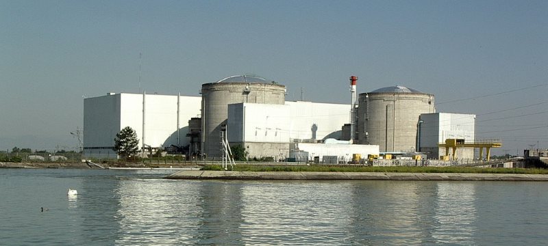 Atomkraftwerk Akw Fessenheim Frankreich