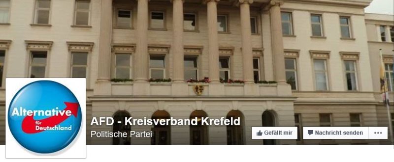 Krefelder Kreisverband AfD Facebook