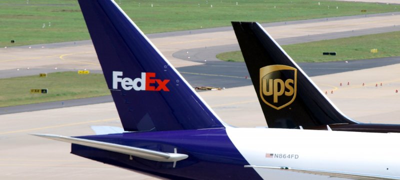FedEx und UPS