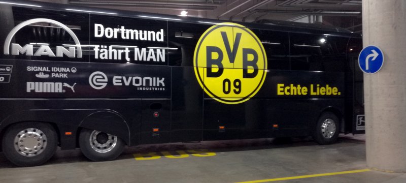 Bus von Borussia Dortmund