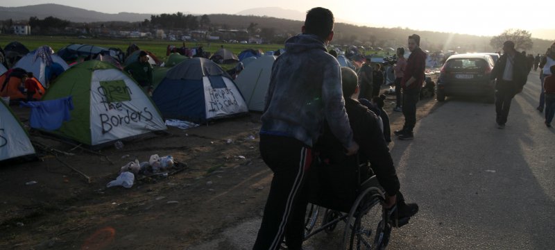 Flüchtlinge auf der Balkanroute