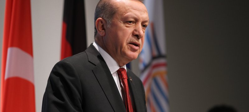 Erdogan am 08.07.2017 beim G20-Gipfel