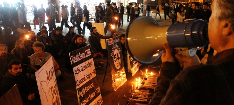 Kurdische Demonstranten in Istanbul