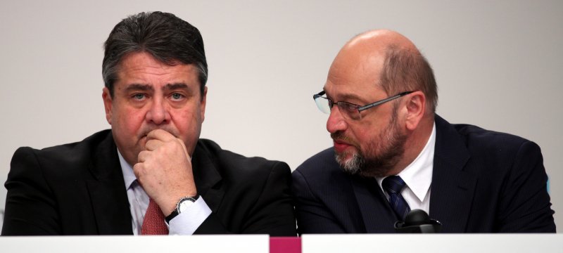 Sigmar Gabriel und Martin Schulz