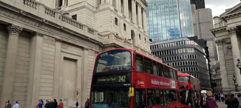 Bank of England im Finanzviertel von London