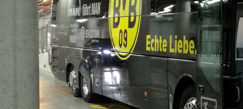 Bus von Borussia Dortmund