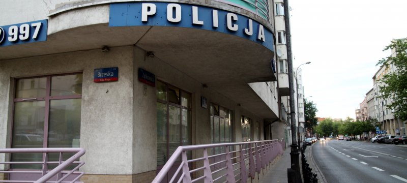 Polizeistation in Polen