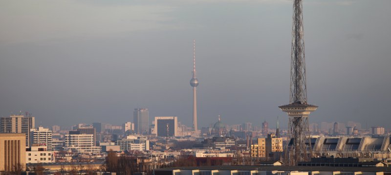 Berliner Funkturm und Fernsehturm