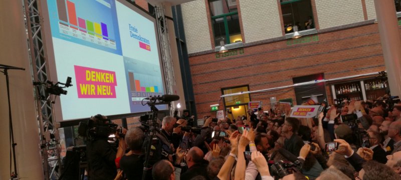 FDP-Wahlparty am 24.09.2017