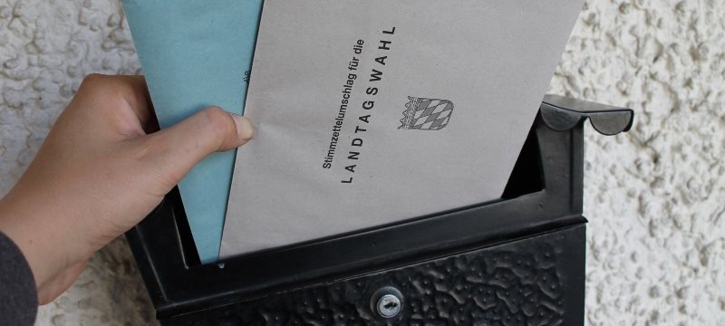 Landtag Wahlzettel