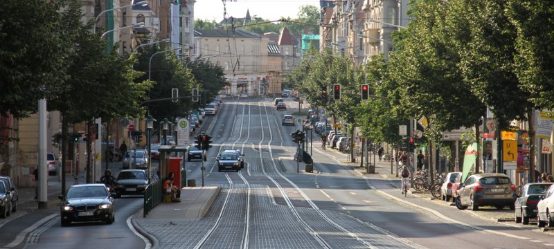 Ludwig-Wucherer-Straße in Halle