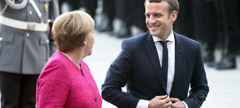 Angela Merkel und Emmanuel Macron
