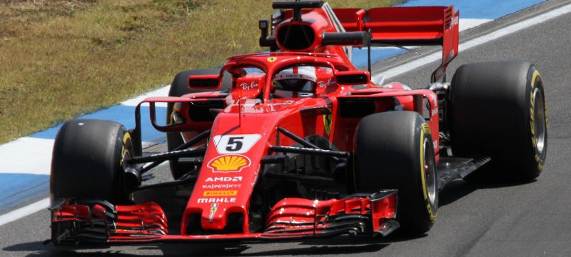 Formel-1-Rennauto von Ferrari
