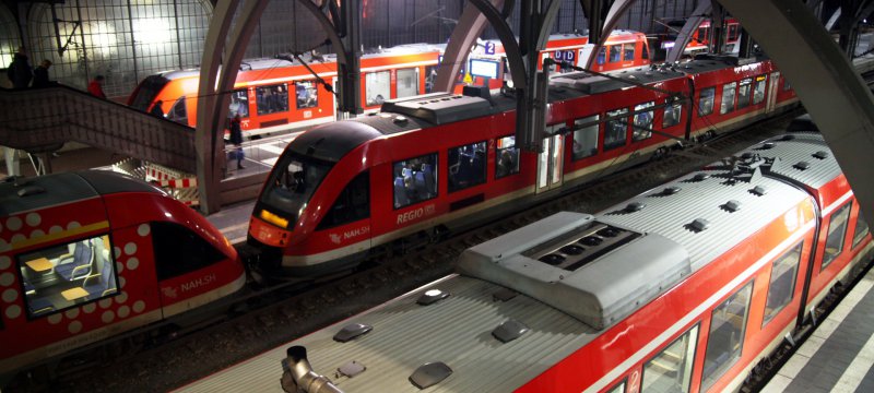 Züge von DB Regio