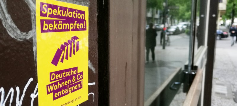Protest gegen Deutsche Wohnen