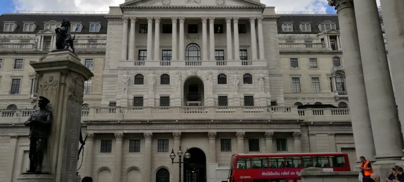 Bank of England im Finanzviertel von London