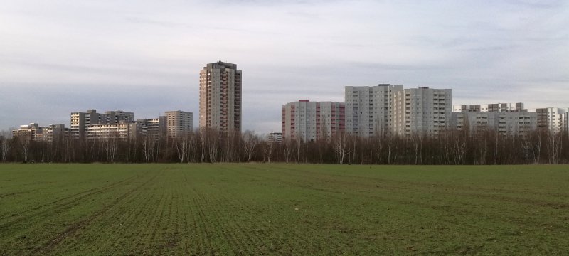 Hochhaussiedlung Gropiusstadt in Berlin-Neukölln