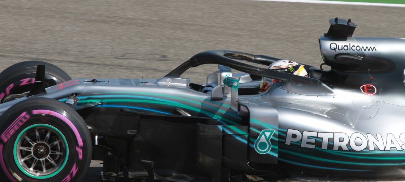 Formel-1-Rennauto von Mercedes