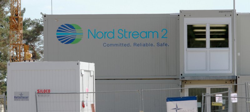 Bau von Nord Stream 2