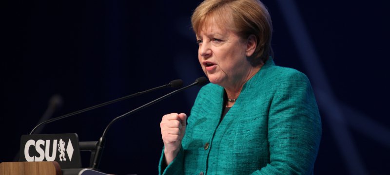 Merkel auf CSU-Parteitag am 15.12.2017