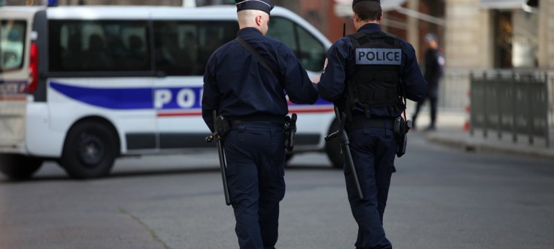 Französische Polizisten