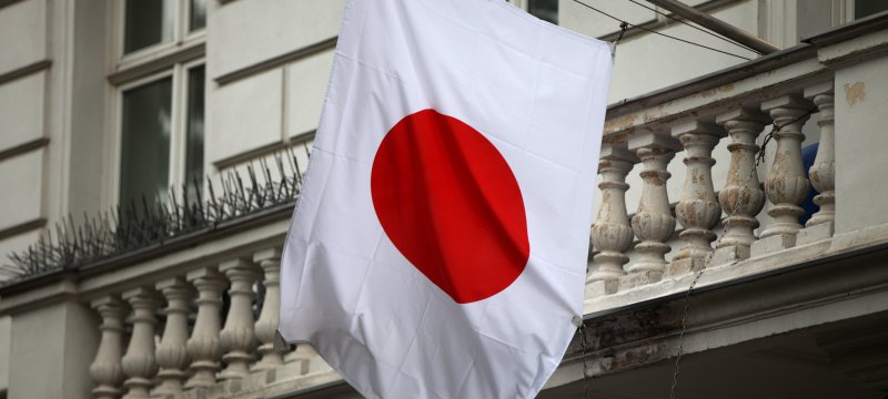 Fahne von Japan