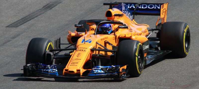 Formel-1-Rennauto von McLaren