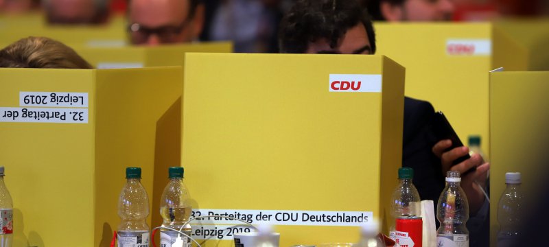 Abstimmung auf CDU-Parteitag 2019