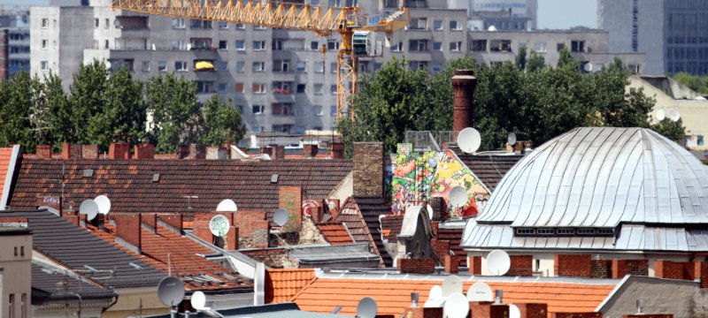 Dächer von Berlin-Kreuzberg