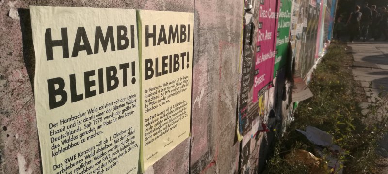 Protest für den Hambacher Forst
