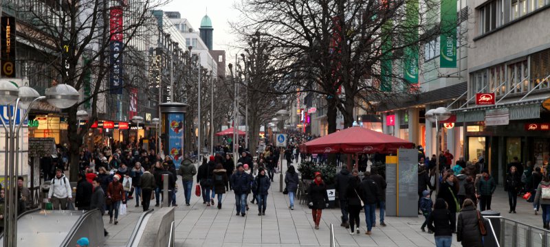 Fußgängerzone Stuttgart