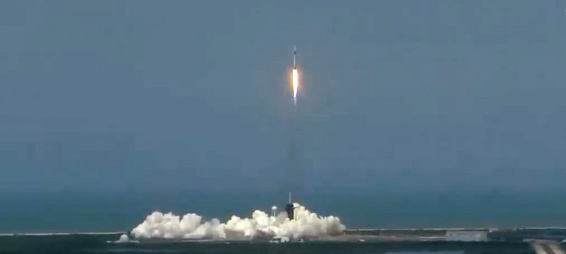 Start von SpaceX-Raumschiff am 30.05.2020